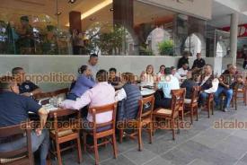 Xalapa, Ver., 16 de junio de 2026.- Este martes, representantes de 62 sindicatos denunciaron recorte de hasta el 40% en el c�lculo de pensiones del IPE. 

