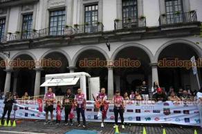 Xalapa, Ver., 28 de junio de 2026.- La mañana de este domingo, aficionados al ejercicio participaron en la carrera atlética “Por el bien de Xalapa corre, trota y camina”, bajo las categorías 3, 5 y 10 kilómetros, evento organizado por el Ayuntamiento.