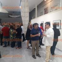 Xalapa, Ver., 24 de julio de 2026.- Decenas de asistentes acudieron a la inauguración de la exposición 