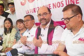 Xalapa, Ver., 30 de septiembre de 2026.- El representante ante el INE del partido SOMOS, Emilio Álvarez Icaza, aseguró que para diciembre contarán con representación en los 212 municipios de Veracruz.
