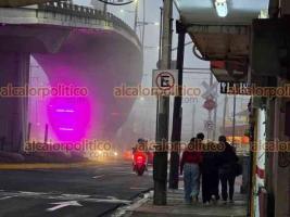 Orizaba, Ver., 18 de octubre de 2026.- Chipi-chipi y descenso de temperatura registró la llamada Ciudad de los Puentes por el frente frío 2. La neblina por momentos se hizo más espesa y no se lograba ver entre distancias cortas. Autoridades de Salud y de PC de la región pidieron extremar cuidados en menores de edad y personas de la tercera edad.
